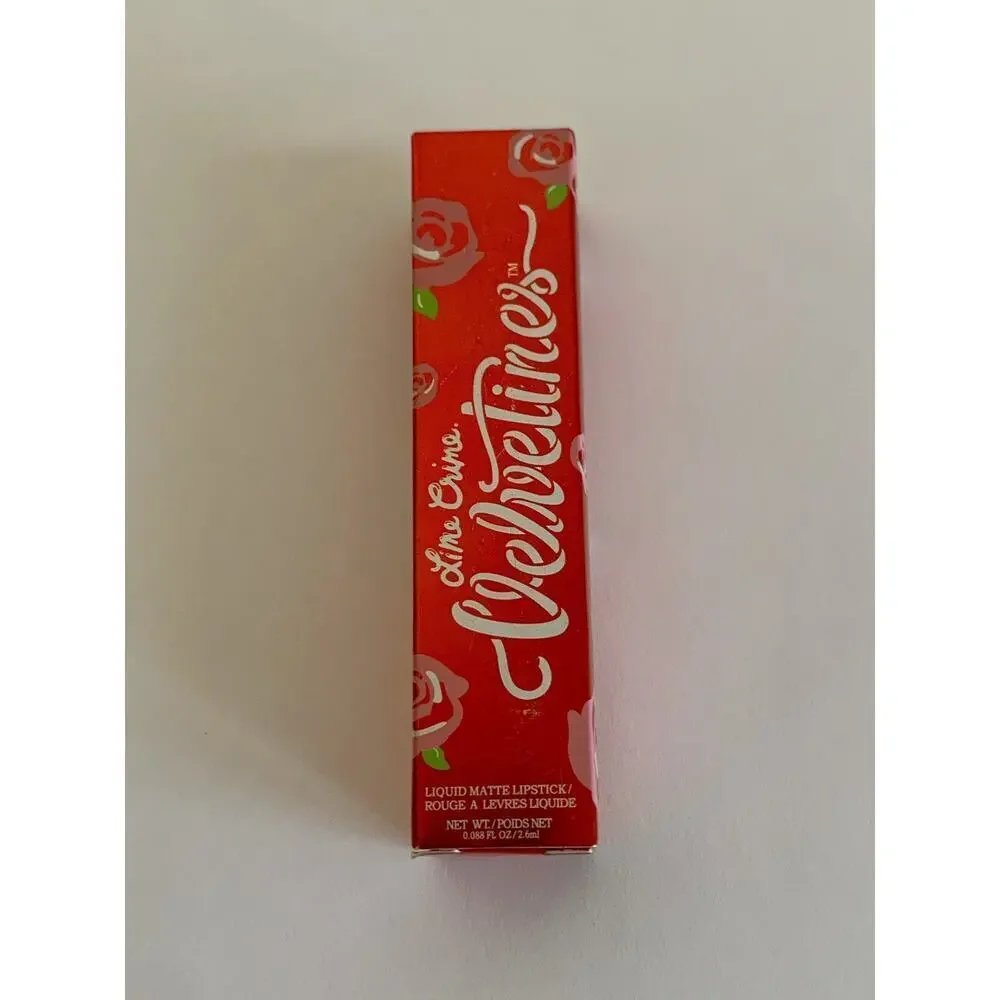 Lime Crime Velvetines Liquid Matte Lipstick Squash Vegan (NEW) Yellow In Box